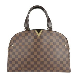 LOUIS VUITTON Brown Damier Leather Shoulder Bag